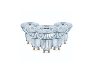 5PAK Żarówka LED GU10 4,5W = 50W 350lm 4000K Neutralna 36 CRI90 ŚCIEMNIALNA OSRAM Parathom
