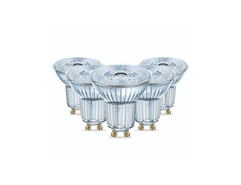 5PAK Żarówka LED GU10 4,5W = 50W 350lm 4000K Neutralna 36 CRI90 ŚCIEMNIALNA OSRAM Parathom