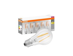 5PAK Żarówka LED E27 A60 7W = 60W 806lm 2700K Ciepła 300 Filament OSRAM
