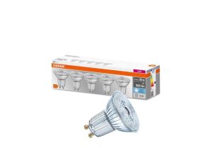 5PAK Żarówka LED GU10 4,3W = 50W 350lm 4000K Neutralna 36 OSRAM Base