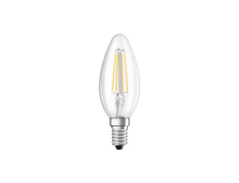 Żarówka LED E14 B40 4W = 40W 470lm 2700 Ciepła 300 Filament 3-Step Ściemnialna OSRAM STAR