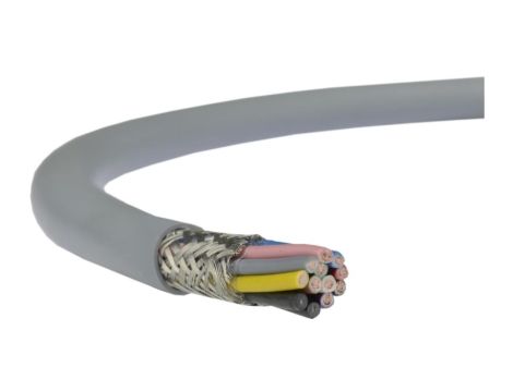 Przewód sterowniczy w ekranie LIYCY 300/300V 10x0,25 szary linka Technokabel /200m/