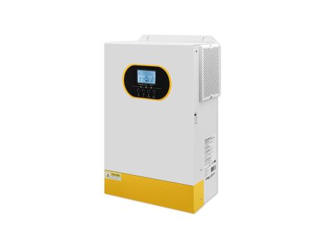 Qoltec Hybrydowy inwerter solarny Off-Grid 5.5kVA 5.5kW 100A MPPT LCD BMS Sinus