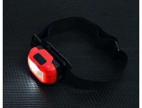 AWTOOLS LATARKA CZOŁOWA DUOBEAM CREE LED 3xAAA BLACK LINE - 3