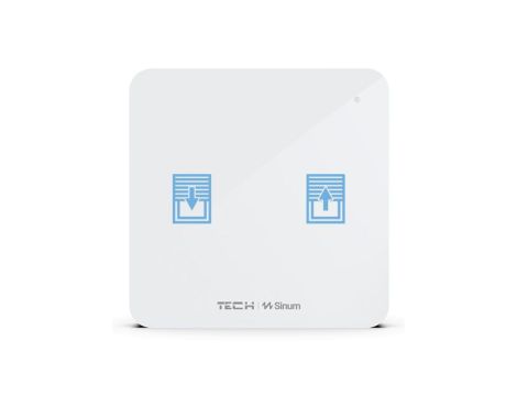 SINUM WZ-02m Włącznik rolet kolor biały