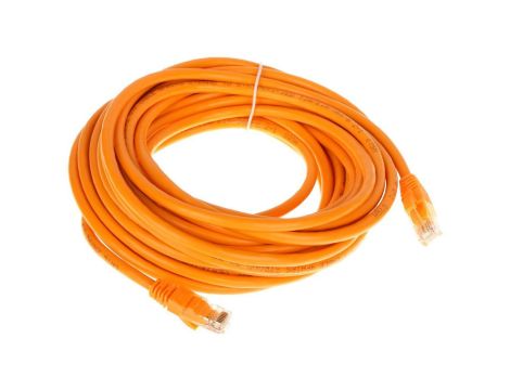 Patchcord RJ45/6/10.0-ORANGE 10m