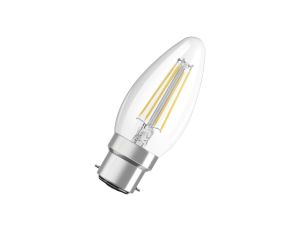 Żarówka LED B35 B22d 4W = 40W 2700K 470lm Ciepła Biała FILAMENT LEDVANCE