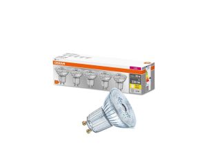 5PAK Żarówka LED GU10 2,3W = 35W 230lm 2700K Ciepła 36 OSRAM Base