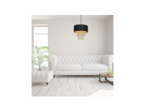 Lampa sufitowa plafon w stylu boho - HARMONY NATURE Ø50cm gwint E27 5940 TK Lighting