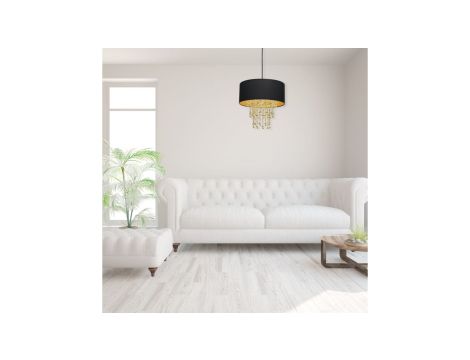 Lampa sufitowa plafon w stylu boho - HARMONY NATURE Ø50cm gwint E27 5940 TK Lighting