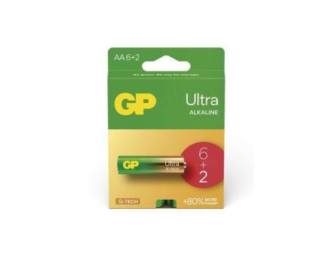 Bateria alkaliczna LR6 / AA 1,5V ULTRA 6+2PP /8szt./