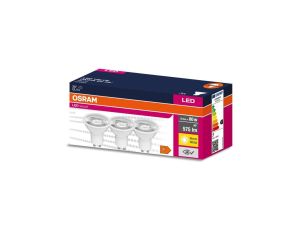 3PAK Żarówka LED GU10 6,9W = 80W 575lm 2700K Ciepła 36 OSRAM VALUE