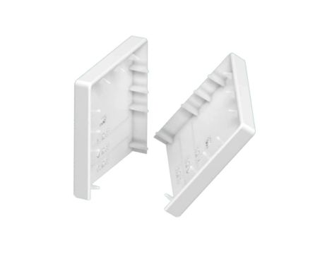 Zakończenie do Kanału Kablowego KE ZAK 60x110mm 1 sztuka Biały AKS Zielonka