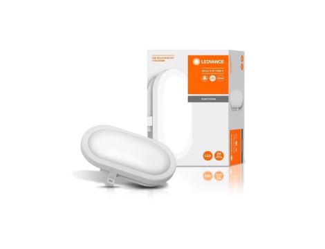 Lampa Ścienna LED 6W 4000K IP54 Hermetyczna Zewnętrzna Biała BULKHEAD LEDVANCE