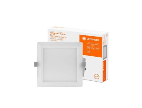 Panel LED Podtynkowy wpuszczany 12W 4000K DOWNLIGHT Slim SQ155 LEDVANCE kwadrat