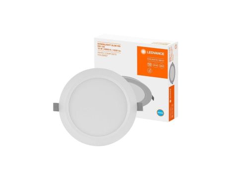 Panel LED Podtynkowy wpuszczany 12W 6500K DOWNLIGHT Slim DN155 LEDVANCE okrągły