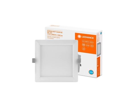 Panel LED Podtynkowy wpuszczany 12W 6500K DOWNLIGHT Slim SQ155 LEDVANCE kwadrat