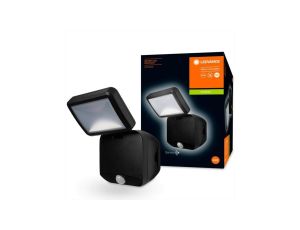 Naświetlacz LED 4W 260lm 4000K IP54 Czarny z Czujnikiem ruchu LEDVANCE SPOTLIGHT Bateryjny
