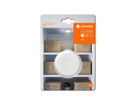 Lampka Podszafkowa Przenośna MEBLOWA LED 0,45W 32lm 4000K DO-it Touch Slim Biała LEDVANCE Ściemnialna