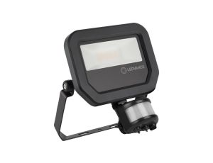 Naświetlacz LED 10W 1100lm 3000K IP65 Czarny z czujnikiem ruchu i zmierzchu LEDVANCE Floodlight