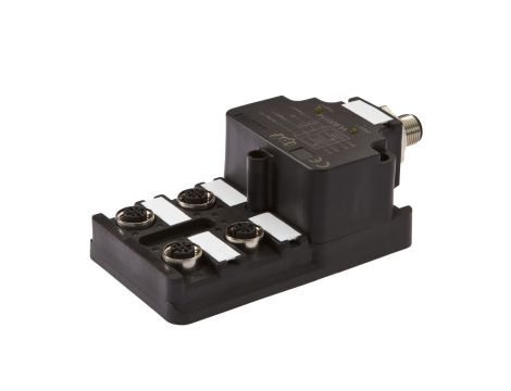 Moduł logiczny 42x122x60mm AND 10-30V złącze M12 żeńskie 4-pinowe złącze M12 męskie 4-pinowe IP67 VL600114