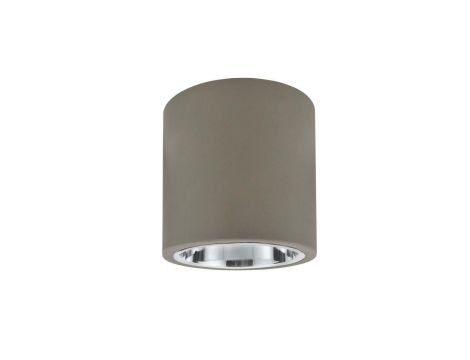 Oprawa Natynkowa JUPITER 17 E27 metalowa okrągła szara GOLDLUX