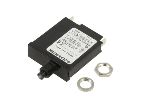 TMT12-211-0.6 Wyłącznik nadprądowy Iznam: 0,6A Uznam: 240VAC 28VDC SPST Bieguny: 1