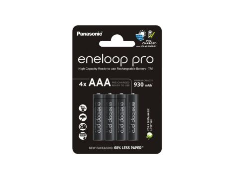 Akumulator NiMH R03 / AAA 930mAh 1,2V Eneloop PRO BK-4HCDE/4BE (4 szt.)
