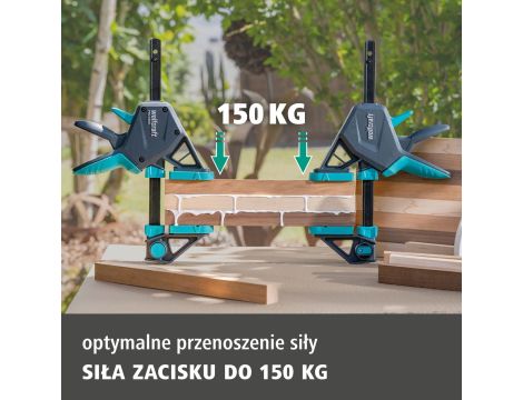 Ścisk jednoręczny PRO ERGO 300 mm wolfcraft - 13