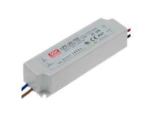 LPC-20-700 Zasilacz impulsowy, LED, 21W, 930VDC, 700mA, 90264VAC, IP67, 83