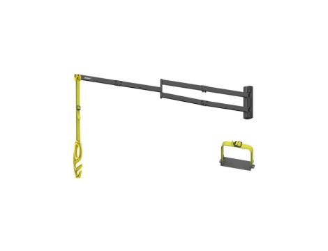 uchwyt ścienny wysięgnik 160cm kabla ładowarki samochodowej