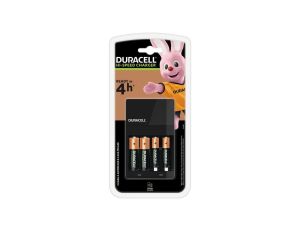 Ładowarka akumulatorków Duracell CEF14 + 2 x R6/AA 1300 mAh + 2 x R03/AAA 750 mAh