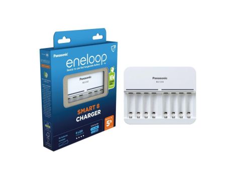 Ładowarka akumulatorków Ni-MH Panasonic Eneloop BQ-CC63 EKO