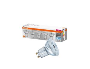 5PAK Żarówka LED GU10 2,6W = 35W 230lm 4000K Neutralna 36 OSRAM Base