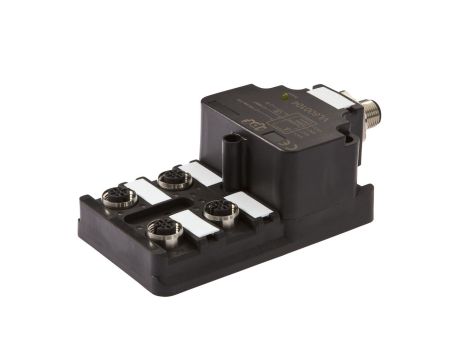 Moduł logiczny 42x122x60mm AND 4-krotny 10-30V złącze M12 żeńskie 4-pinowe złącze M12 męskie 4-pinowe IP67 VL600104