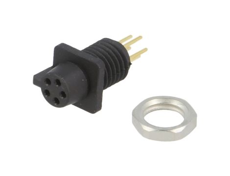 Złącze: okrągłe gniazdo 709/719 żeńskie PIN: 5 złocony 3A IP40 09 9792 20 05