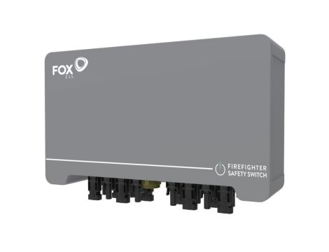 Przeciwpożarowy wyłącznik prądu FoxESS S-Box PLUS - 4 stringi
