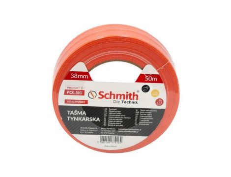 Taśma tynkarska elewacyjna budowlana pomarańczowa 38mm x 50m Schmith