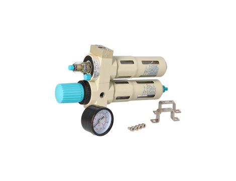 HUBBER - Blok Fr+L G1/4' 5Mikr 0,5-12Bar Max 16Bar Blue (Xou)