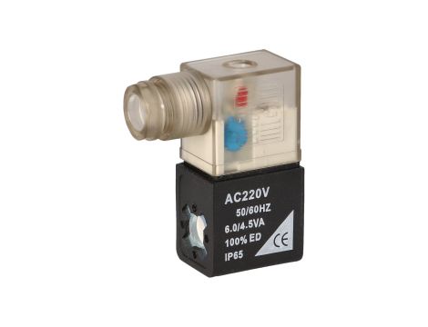 HUBBER - Cewka Do Elektozaworów 230V Ac Z Wtyczką Led