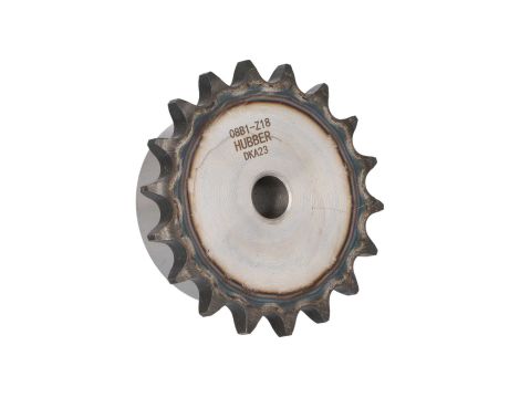 HUBBER - Koło Łańcuchowe 08B-1 Z18 Z Piastą Hartowane 12.7,