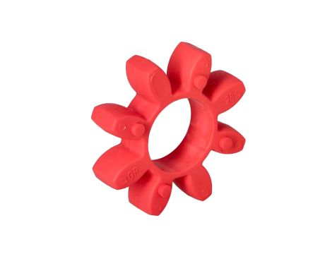 HUBBER - Łącznik-Flex 28 98 Shore A (Czerwony) 30 x 65 x 15