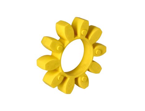 HUBBER - Łącznik-Flex 75 92 Shore A (Zółty) 80 x 160 x 30