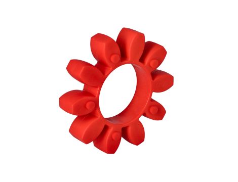 HUBBER - Łącznik-Flex 75 98 Shore A (Czerwony) 80 x 160 x 30