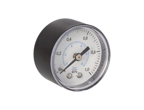 HUBBER - Manometr 40 Podł.Tylne 0-10Bar 1/8'Gz