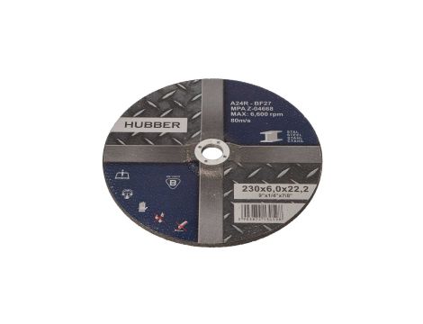 HUBBER - Tarcza 27 - 230X6,0X22,23 Metal  Pak 10Szt 230 x 230 x 6