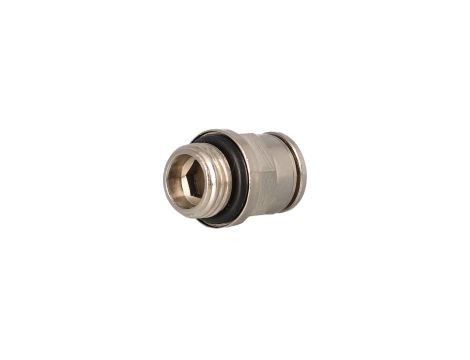 HUBBER - Złączka Wtykowa  Prosta Metalowa 8-1/4' Gz Oring