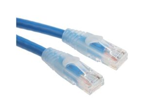 Kabel kategorii 6, Niebieski, Wtyk RJ45/męski RJ45dł.: 5m, mat. koszulki: PVC