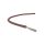 Kabel silikonowy SIF 180C 300/500V 1,5 ciepłoodporny LSOH brązowy linka BSG /100m/