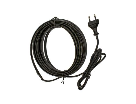 PRZEWÓD GRZEJNY kabel grzewczy samoregulujący z WTYCZKĄ 230V 280W 14M